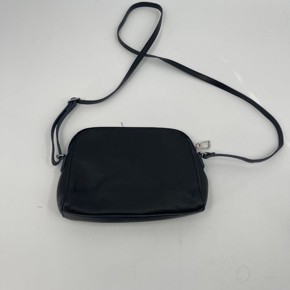 Lodis Black Leather Shoulder Bag | Small and Classic - Picture 4 of 5
